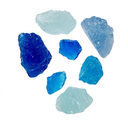 Gardencontrol Recycled Fire Pit Glass Bahama Blend GA2769263